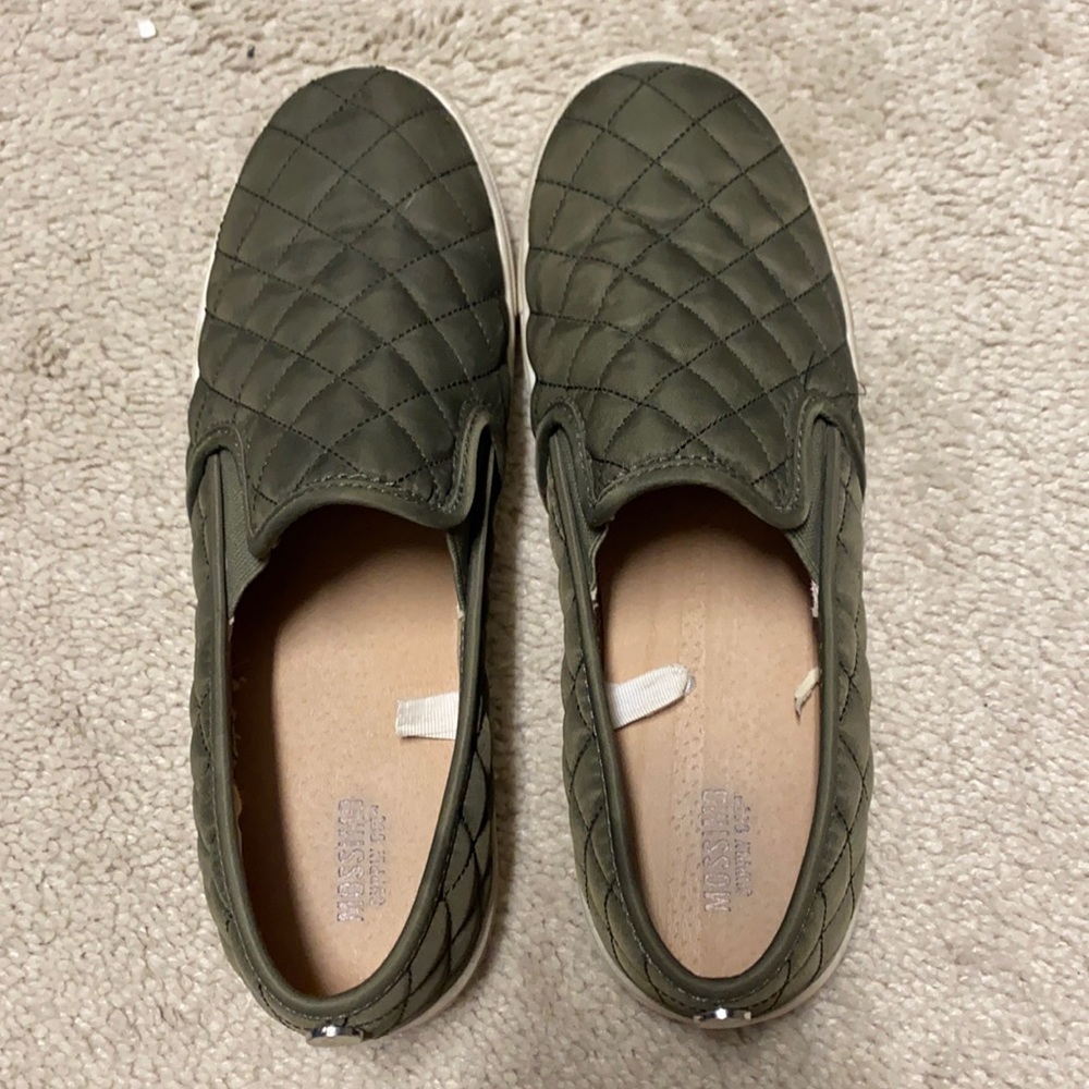 Target olive green sneakers